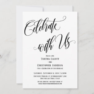 Viel met ons samen werken Zwart Script White Kaart