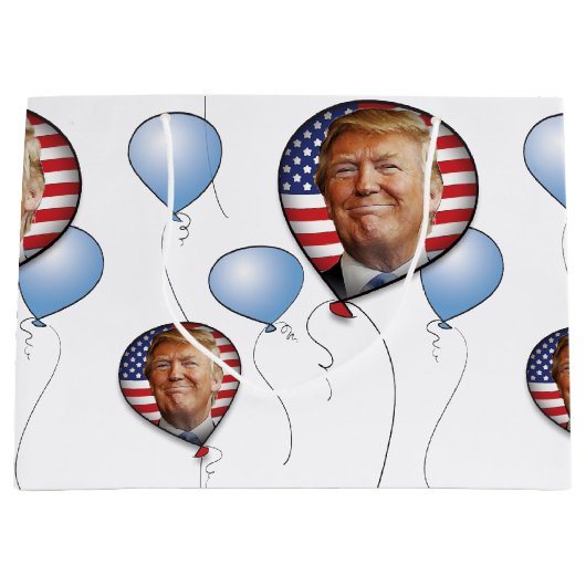 Viel met Trump Large Cadeautasje (Voorkant)