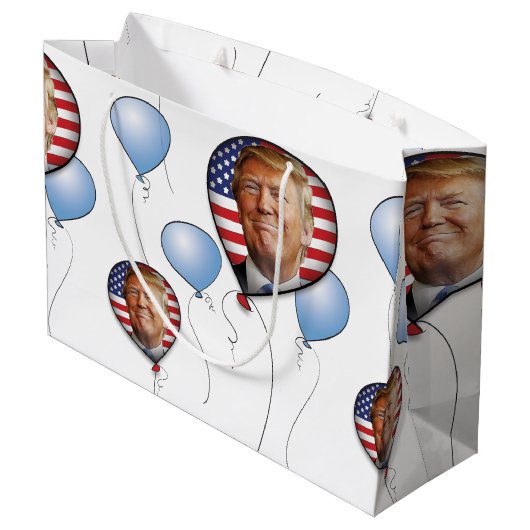 Viel met Trump Large Cadeautasje (Achterkant Gekanteld)