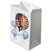 Viel met Trump Medium Cadeauzakje (Achterkant Gekanteld)