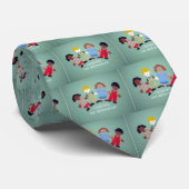 Viel onze verschillen! stropdas (Opgerold)