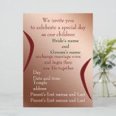 Viel samen met ons kaart (Staand voorkant)