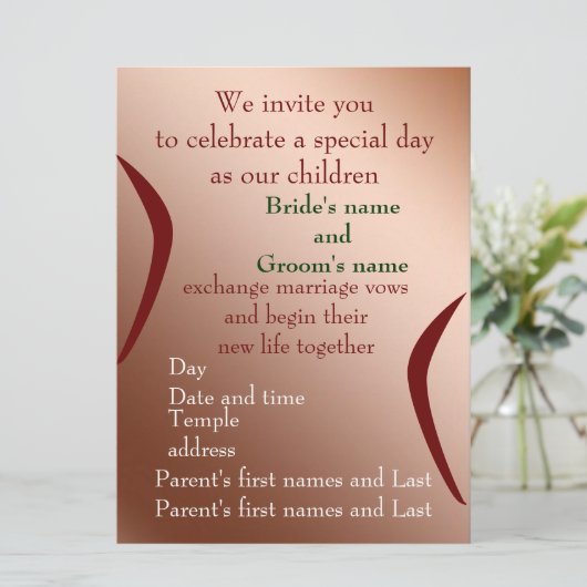 Viel samen met ons kaart (Staand voorkant)