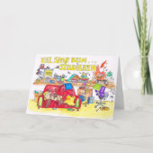 VIEL SPASS BEIM STUDIEREN WENSKAART KAART (Voorkant)