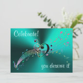 Viel! U verdient de muziek die u uitnodigt Kaart (Staand voorkant)