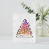 Viel uit wie je Briefkaart bent (Staand voorkant)