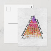 Viel uit wie je Briefkaart bent (Voorkant / Achterkant)