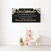 Viel! Vun Confetti Class Reunion banner (Insitu)