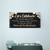 Viel! Vun Confetti Class Reunion banner (Beurs)