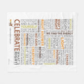 Viel wat de juiste vlootzak is fleece deken (Voorkant (Horizontaal))