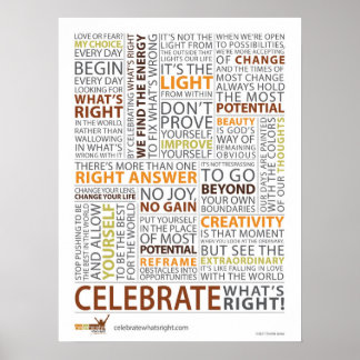Viel wat goed Poster is 18 x 24 inch