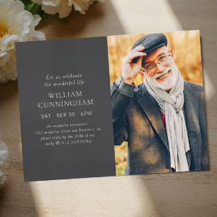 Viel zijn levensmoderne, eenvoudige, minimalistisc briefkaart