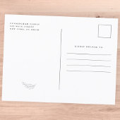 Viel zijn prachtige, moderne herdenkingsfoto uitnodiging briefkaart