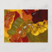 Viele bunte Gummibärchen Briefkaart (Voorkant)