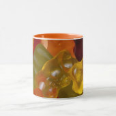 Viele bunte Gummibärchen Coffee Mok (Midden)