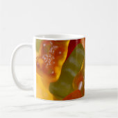 Viele bunte Gummibärchen Coffee Mok (Links)