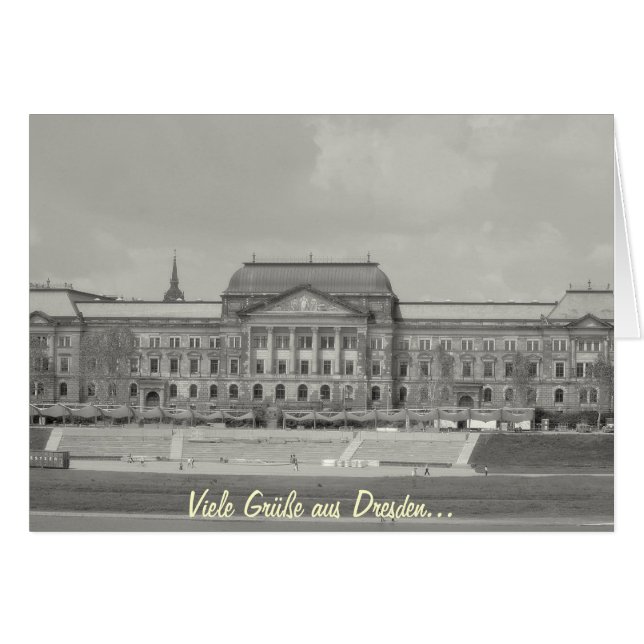 Viele Grüße aus Dresden... (Voorkant Horizontaal)