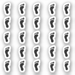 Viele kleine Füße Sticker