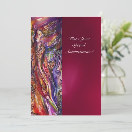 VIEN EN MERLIN KAART (Staand voorkant)