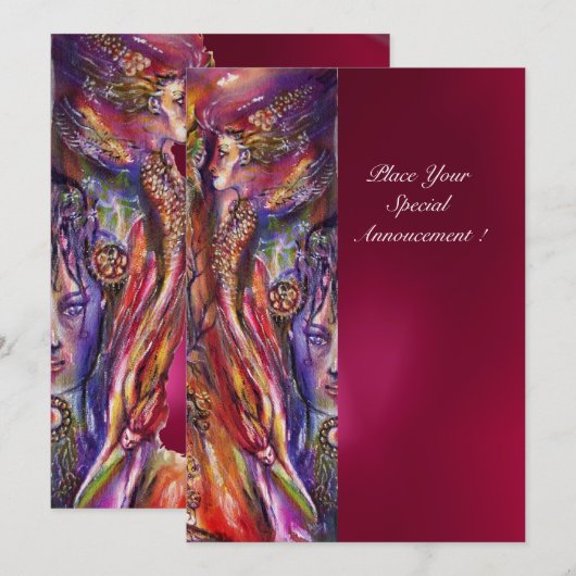 VIEN EN MERLIN KAART (Voorkant / Achterkant)