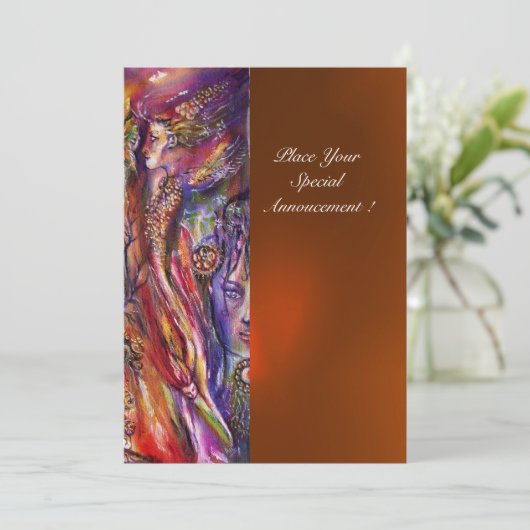 VIEN EN MERLIN KAART (Staand voorkant)