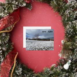 Viena - Áustria Folie Feestdagen Briefkaart