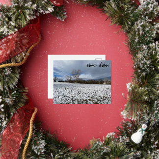 Viena - Áustria Folie Feestdagen Briefkaart