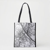 Vienna Austria City Map Tote Bag (Voorkant)