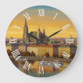 Vienna Austria Travel Grote Klok (Voorkant)