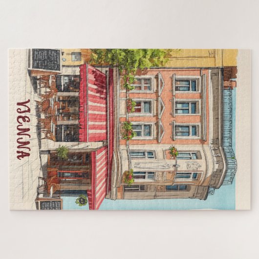 Vienna Austria Travel Legpuzzel (Horizontaal)