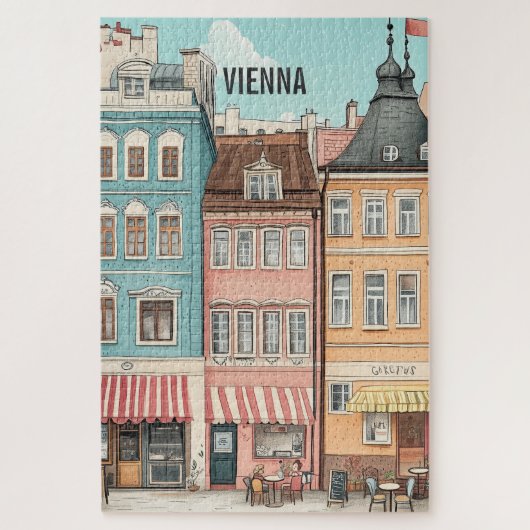 Vienna Austria Travel Legpuzzel (Verticaal)