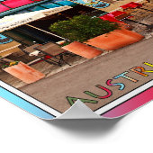 Vienna - Colorful Prater Park Poster (Hoek)