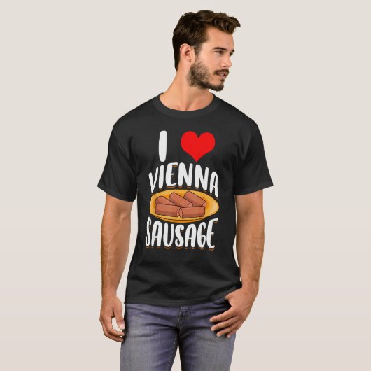 Vienna Sausage Schattige T-shirt (Voorkant volledig)