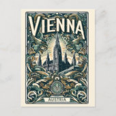 Vienna stad oostenrijk  geschenken briefkaart (Voorkant)