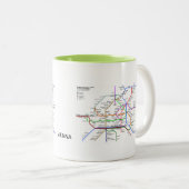 Vienna tube map Mok (Voorkant rechts)