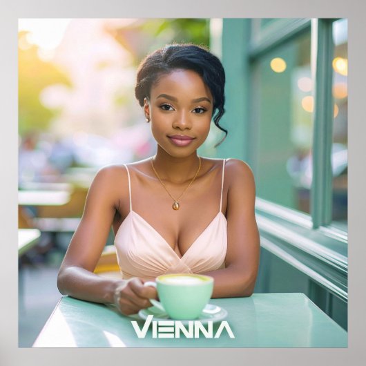 VIENNA - WIEN - LOVE FROM AUSTRIA POSTER (Voorkant)