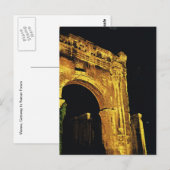 Vienne, Rhone, Gateway to Roman Forum Briefkaart (Voorkant / Achterkant)