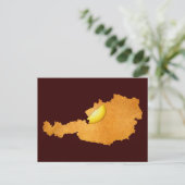 Viennese Schnitzel - kaart van oostenrijk (Staand voorkant)