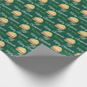 Viennese Whirls Biscuit Kerstmis Cadeaupapier (Hoek)