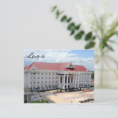 vientiane architectuur briefkaart (Staand voorkant)
