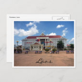 vientiane city laos briefkaart (Voorkant / Achterkant)