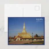 Vientiane - Laos Briefkaart (Voorkant / Achterkant)