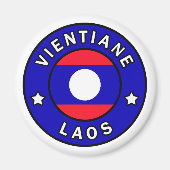 Vientiane Laos Magneet (Voorkant)