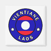 Vientiane Laos Magneet (Voorkant)