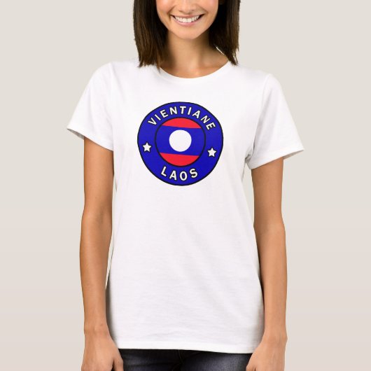 Vientiane Laos T-shirt (Voorkant)