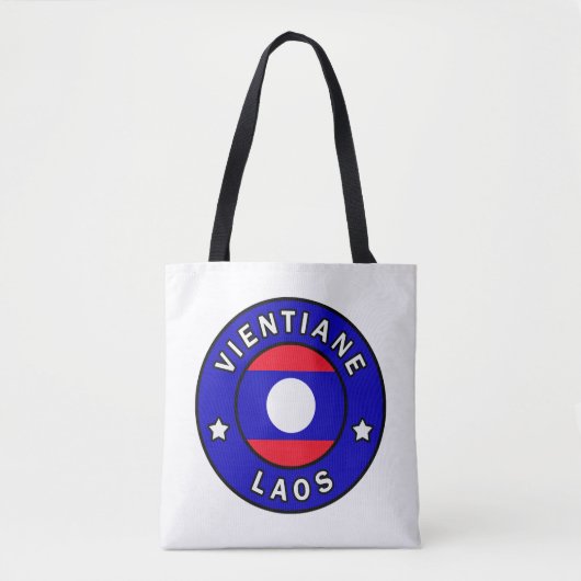 Vientiane Laos Tote Bag (Voorkant)