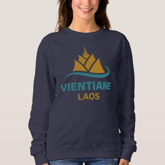 Vientiane Laos Zuidoost-Azië Trui (Voorkant)