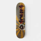 VIER4 SPLATTER BURST SKATEBOARD (Voorkant)
