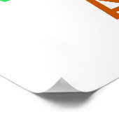 Vier 100 dagen school met een leuke telling poster (Hoek)