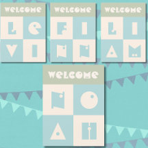 Vier 4 letter baby naam nieuwe ouders felicitatie